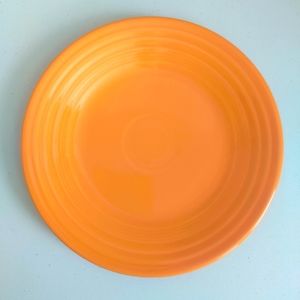 NWT - Fiesta Luncheon Plate - Tangerine   1st Quality